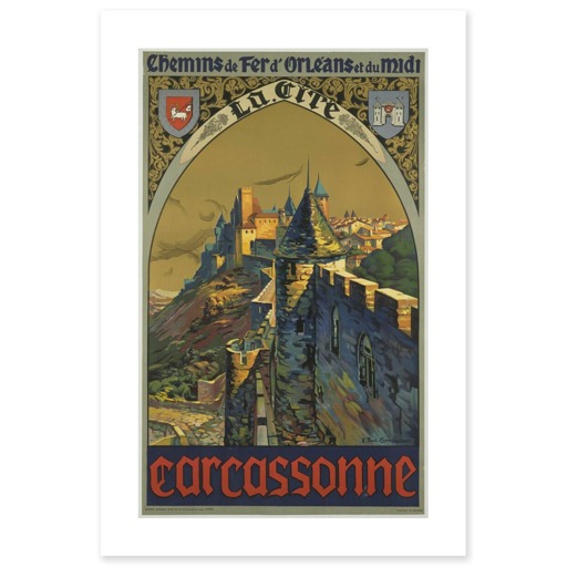 Carcassonne. La Cité (toiles sans cadre)