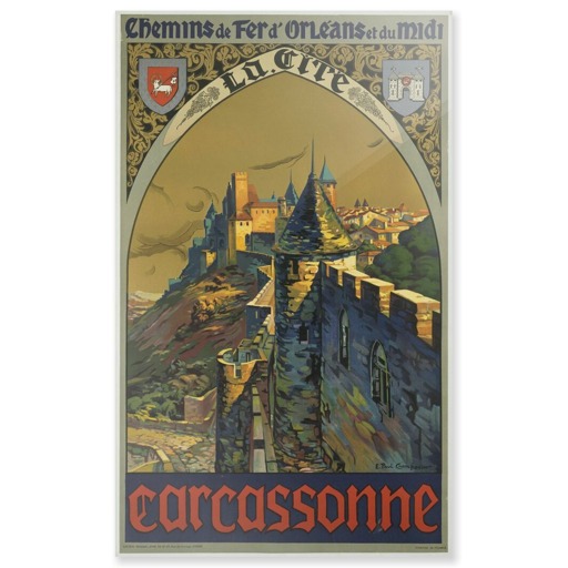 Carcassonne. La Cité (acrylic panels)
