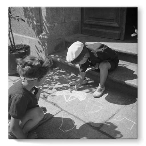 Jeux d'enfants (toiles sur châssis)