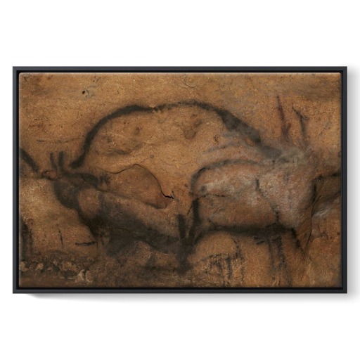 Grotte de Font-de-Gaume, bison (framed canvas)