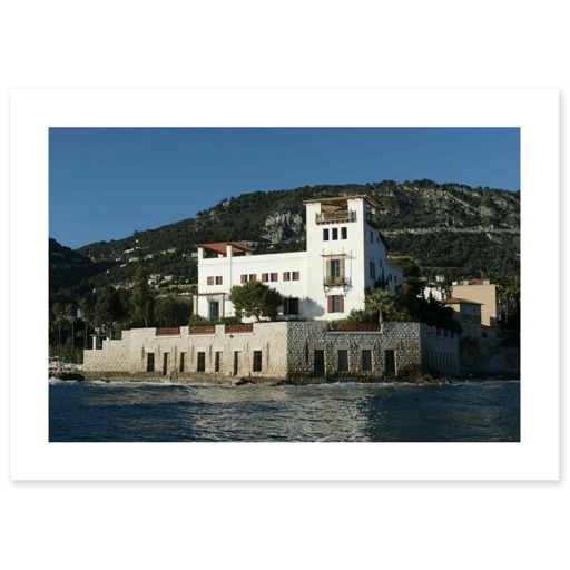 Villa Kérylos vue de la mer (canvas without frame)