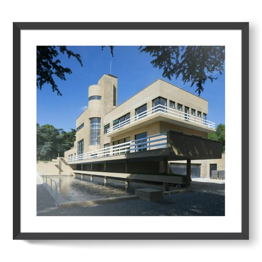 Villa Cavrois, vue d'ensemble sud est (affiches d'art encadrées)