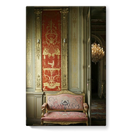 Hôtel de Lunas, salon du deuxième étage (stretched canvas)