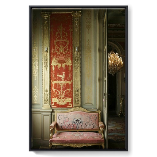 Hôtel de Lunas, salon du deuxième étage (framed canvas)
