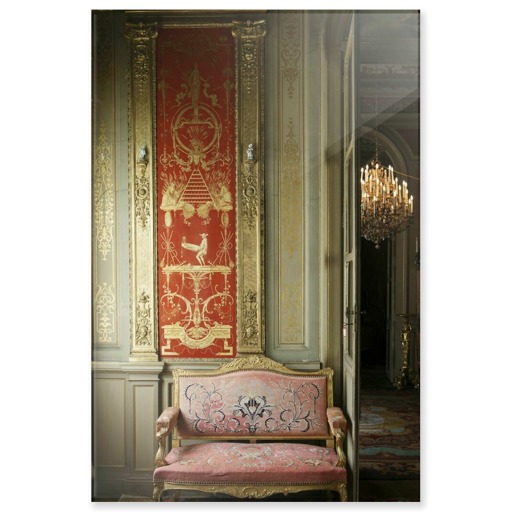 Hôtel de Lunas, salon du deuxième étage (acrylic panels)