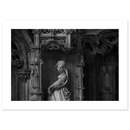 Tombeau de Philibert le Beau, décor sculpté : Sibylle Agrippa (affiches d'art)