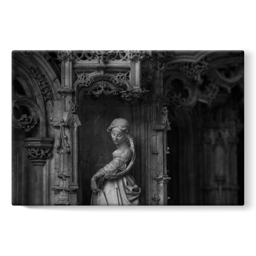 Tombeau de Philibert le Beau, décor sculpté : Sibylle Agrippa (toiles sur châssis)