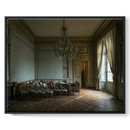 Hôtel de la Marine, salon d'angle (framed canvas)