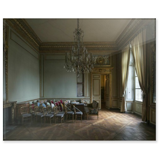 Hôtel de la Marine, salon d'angle (panneaux acryliques)