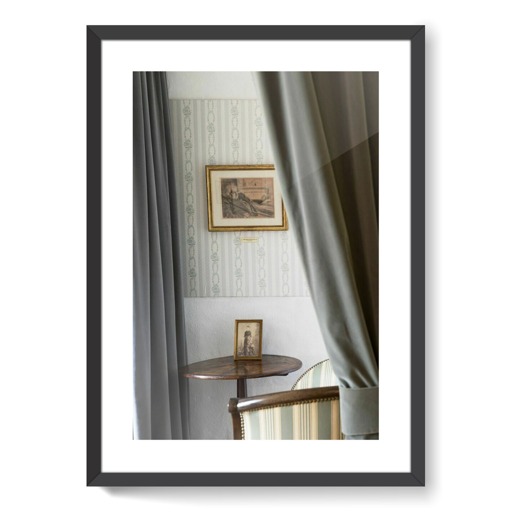 Maison d'Ernest Renan, portraits d'Ernest er Noémi Renan (framed art prints)