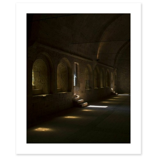 Abbaye du Thoronet, dortoir (canvas without frame)